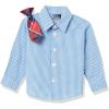 imageNautica Baby Boys 4Piece Suit Set with Dress Shirt Jacket Pants and TieNavyKhaki