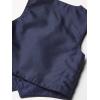 imageNautica Baby Boys 4Piece Suit Set with Dress Shirt Vest Pants and Bow TieBaltic Dusk