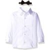 imageNautica Baby Boys 4Piece Tuxedo with Dress Shirt Bow Tie Jacket and PantsBlack Tuxedo