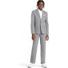 imageNautica Boys 2Piece Formal SuitMedium Grey Stripe