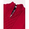 imageNautica Boys 2Piece Quarter Zip Pullover Sweater and Pants SetRoasted Rouge