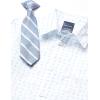 imageNautica Boys 4Piece Formal Suit Set with Vest Pants Collared Dress Shirt and TieGrey Mouse