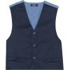 imageNautica Boys 4Piece Formal Suit Set with Vest Pants Collared Dress Shirt and TieKhaki