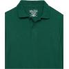 imageNautica Boys School Uniform Long Sleeve Polo Shirt Button Closure Comfortable Breathable FabricHunter