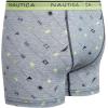 imageNautica Boys Stretch Performance Boxer Briefs 36 Pack  Breathable Underwear for Boys 618Grey Heather PrintQuiet GreyCharcoal 3pk