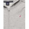 imageNautica Girls Fleece FullZip Hoodie SweatshirtGrey Heather
