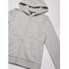 imageNautica Girls Fleece FullZip Hoodie SweatshirtGrey Heather
