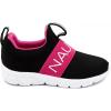 imageNautica Girls SlipOn Sneaker  Athletic Running Kids Shoe for Walking Running Tennis and Sports ToddlerLittle KidBlackPink