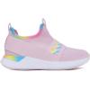 imageNautica Girls SlipOn Sneaker  Athletic Running Kids Shoe for Walking Running Tennis and Sports ToddlerLittle KidBlush White Gradient
