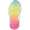 imageNautica Girls SlipOn Sneaker  Athletic Running Kids Shoe for Walking Running Tennis and Sports ToddlerLittle KidNeon Rainbow