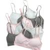 imageNautica Girls Training Bra  3 Pack6 Pack Seamless Padded Bralette Underwear for Girls with Removable Pads Sizes SXLPink Frost HeatherLight Bleach HeatherGrey Heather6pk