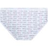 imageNautica Girls Underwear Briefs  5 Pack Comfort Stretch MidWaist Breathable Cotton Underwear Panties for Girls 412PrintLight Grey HeatherPowder PinkLight Blue