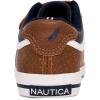 imageNautica Kids Double Strap Sneakers  Casual Athletic Shoes for Boys and Girls  Durable and Comfortable Fit for Toddlers and Little KidsTan Navy Whitelimpopo