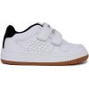 imageNautica Kids Double Strap Sneakers  Casual Athletic Shoes for Boys and Girls  Durable and Comfortable Fit for Toddlers and Little KidsWhite Blackstafford
