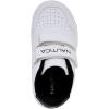 imageNautica Kids Double Strap Sneakers  Casual Athletic Shoes for Boys and Girls  Durable and Comfortable Fit for Toddlers and Little KidsWhite Blackstafford