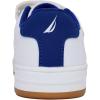 imageNautica Kids Double Strap Sneakers  Casual Athletic Shoes for Boys and Girls  Durable and Comfortable Fit for Toddlers and Little KidsWhite Colbaltstafford