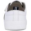 imageNautica Kids Double Strap Sneakers  Casual Athletic Shoes for Boys and Girls  Durable and Comfortable Fit for Toddlers and Little KidsWhite Olivescott