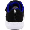 imageNautica Kids Fashion Sneaker Athletic Running Shoe with One Strap Boys  GirlsToddlerLittle KidBlack Blue