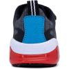 imageNautica Kids Fashion Sneaker Athletic Running Shoe with One Strap Boys  GirlsToddlerLittle KidBlack Heather Multi