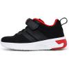 imageNautica Kids Fashion Sneaker Athletic Running Shoe with One Strap Boys  GirlsToddlerLittle KidBlack Meshbreck