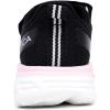 imageNautica Kids Fashion Sneaker Athletic Running Shoe with One Strap Boys  GirlsToddlerLittle KidBlack Pinkgemlock