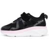 imageNautica Kids Fashion Sneaker Athletic Running Shoe with One Strap Boys  GirlsToddlerLittle KidBlack Pinkgemlock