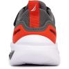 imageNautica Kids Fashion Sneaker Athletic Running Shoe with One Strap Boys  GirlsToddlerLittle KidGrey Orangesawyer