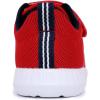 imageNautica Kids Fashion Sneaker Athletic Running Shoe with One Strap Boys  GirlsToddlerLittle KidRed