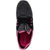 imageNautica Kids Girls Metallic Fashion Sneaker LaceUp Athletic Running Shoe I kappil I Big Kid  Little Kid  ToddlerBlack Neo Pinkprimage