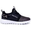 imageNautica Kids Girls Metallic Fashion Sneaker LaceUp Athletic Running Shoe I kappil I Big Kid  Little Kid  ToddlerKappil 4navy Oil Slick
