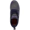 imageNautica Kids Girls Metallic Fashion Sneaker LaceUp Athletic Running Shoe I kappil I Big Kid  Little Kid  ToddlerNavy Oil Slick Mesh