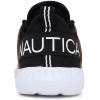 imageNautica Kids Girls Metallic Fashion Sneaker LaceUp Athletic Running Shoe I kappil I Big Kid  Little Kid  ToddlerRose Gold Black