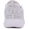 imageNautica Kids Girls Metallic Fashion Sneaker LaceUp Athletic Running Shoe I kappil I Big Kid  Little Kid  ToddlerWhite Silver Multi