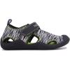 imageNautica Kids Protective Water ShoeClosedToe Sport Sandal Boy  Girl Big KidLittle KidToddlerBlack Heather Lime