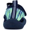 imageNautica Kids Protective Water ShoeClosedToe Sport Sandal Boy  Girl Big KidLittle KidToddlerNavy Lime Heather