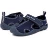 imageNautica Kids Protective Water ShoeClosedToe Sport Sandal Boy  Girl Big KidLittle KidToddlerNavy Small Mesh