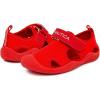 imageNautica Kids Protective Water ShoeClosedToe Sport Sandal Boy  Girl Big KidLittle KidToddlerRed Hex Neo