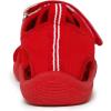 imageNautica Kids Protective Water ShoeClosedToe Sport Sandal Boy  Girl Big KidLittle KidToddlerRed Small Mesh