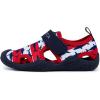 imageNautica Kids Protective Water ShoeClosedToe Sport Sandal Boy  Girl Big KidLittle KidToddlerRwb Shark Stripe