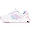 imageNautica Kids Running Sneakers  Comfortable Shoes for Boys and Girls  Sizes for Big ampamp Little Kids LaceUpBungee ManalapinWhite Pink Lilac