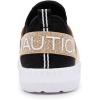 imageNautica Kids Sneaker Athletic SlipOn Bungee Running ShoesBoy  GirlBig KidLittle KidToddler  NeaveKappilBlack Rose Gold 1