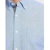 imageNautica Young Mens School Uniform Long Sleeve Performance Oxford ButtonDown ShirtLight French Blue W83603