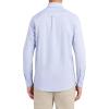 imageNautica Young Mens School Uniform Long Sleeve Performance Oxford ButtonDown ShirtOx Blue