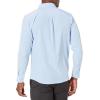 imageNautica Young Mens School Uniform Long Sleeve Performance Oxford ButtonDown ShirtOx Blue