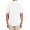 imageNautica Young Mens Uniform Short Sleeve Performance Oxford ButtonDown ShirtWhite