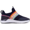 imageNautica Youth Girls SlipOn Athletic Sneakers  Stylish Running and Tennis Shoes for Little and Big KidsAlois Saganavy Rainbow Elastic