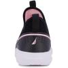 imageNautica Youth Girls SlipOn Athletic Sneakers  Stylish Running and Tennis Shoes for Little and Big KidsAloiseblack Peony