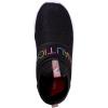 imageNautica Youth Girls SlipOn Athletic Sneakers  Stylish Running and Tennis Shoes for Little and Big KidsBlack Glitter Mesh