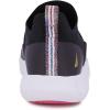 imageNautica Youth Girls SlipOn Athletic Sneakers  Stylish Running and Tennis Shoes for Little and Big KidsBlack Rainbow Metallic