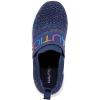 imageNautica Youth Girls SlipOn Athletic Sneakers  Stylish Running and Tennis Shoes for Little and Big KidsNavy Rainbow